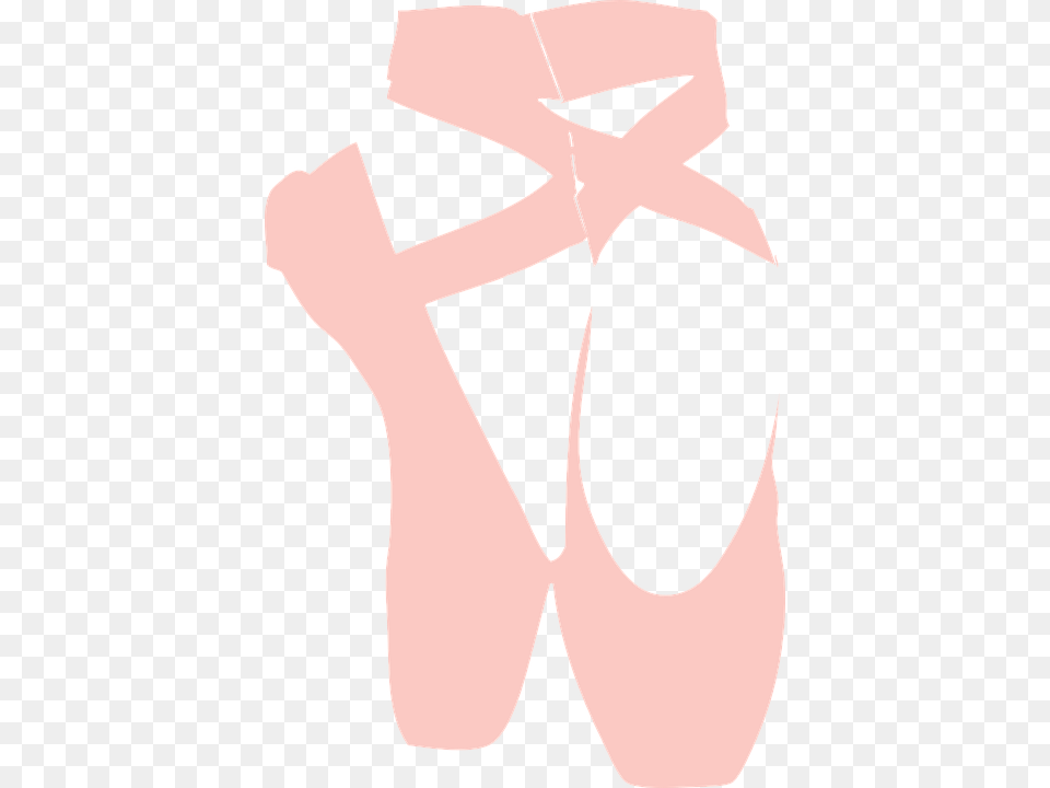 Ballet Cartoon Pointe Shoes, Clothing, Footwear, Sandal, Lingerie Free Png Download