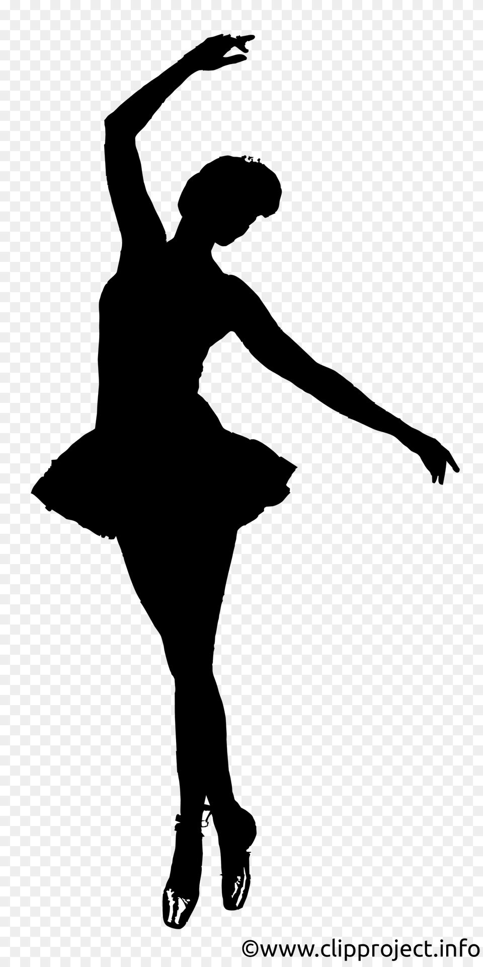 Ballet Clip Art Black And White, Dancing, Leisure Activities, Person, Silhouette Free Png Download