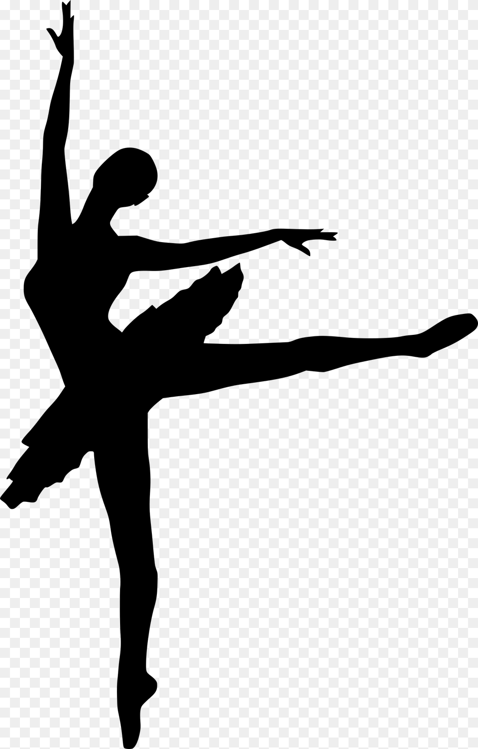 Ballet Clipart Ballet Dancing, Gray Free Transparent Png
