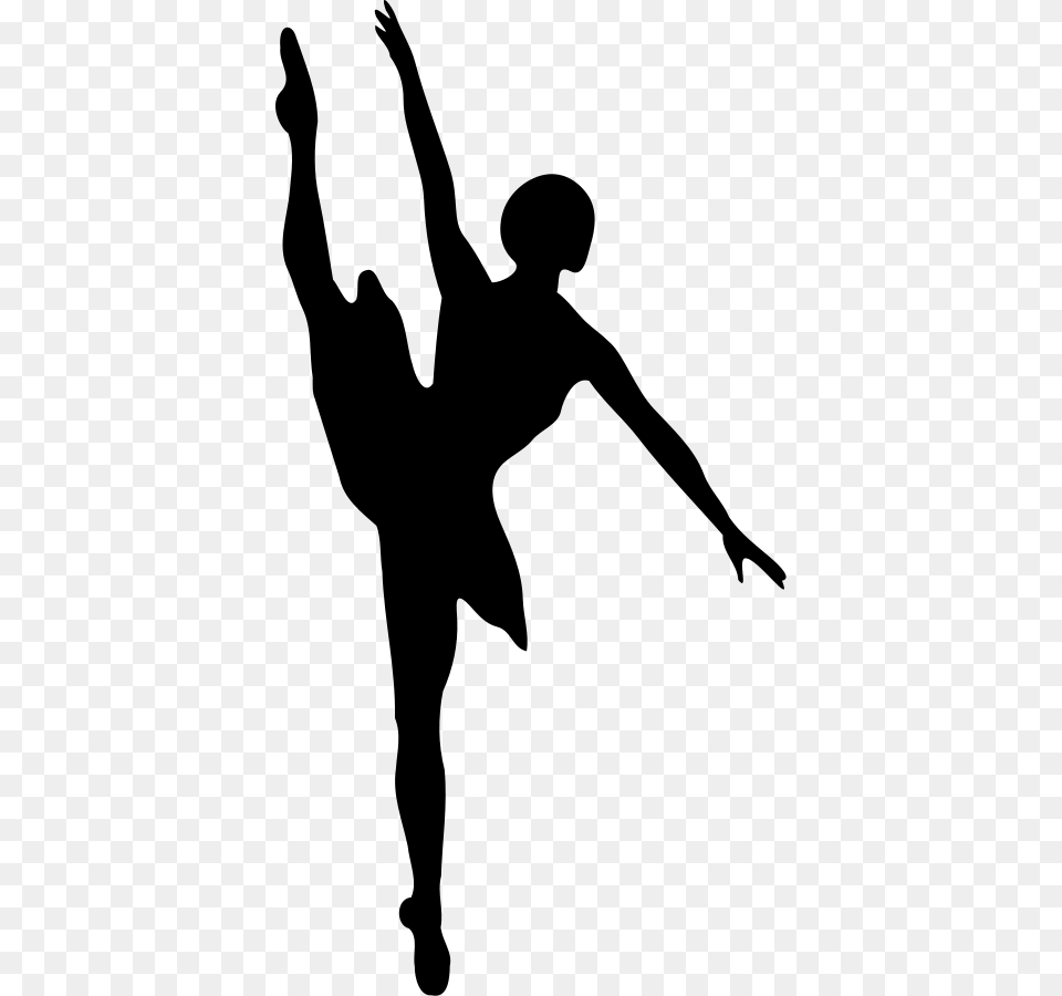 Ballet Couple Cliparts, Gray Png