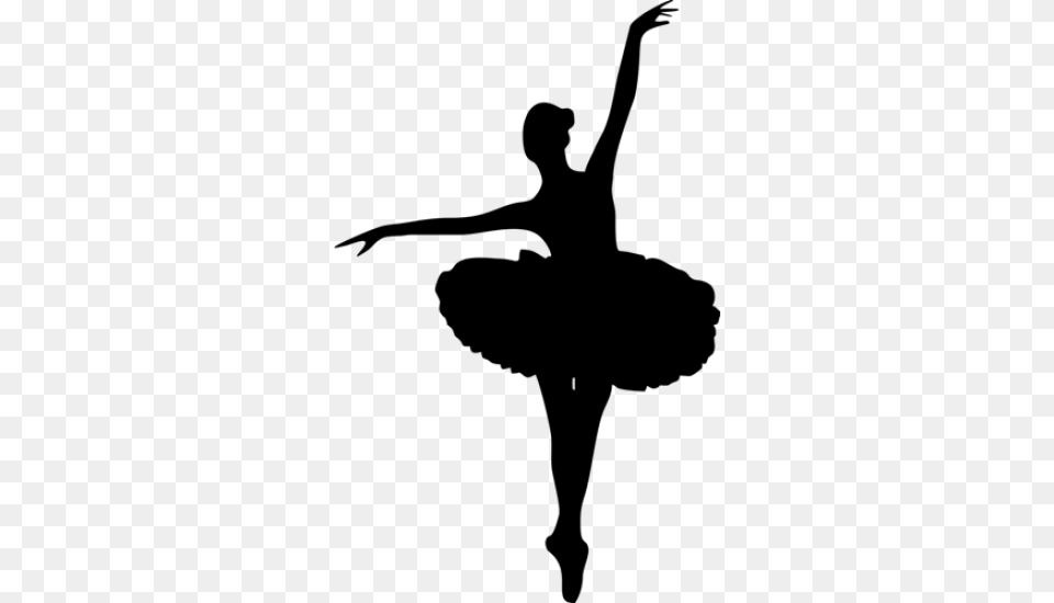 Ballet Dancer, Gray Png Image