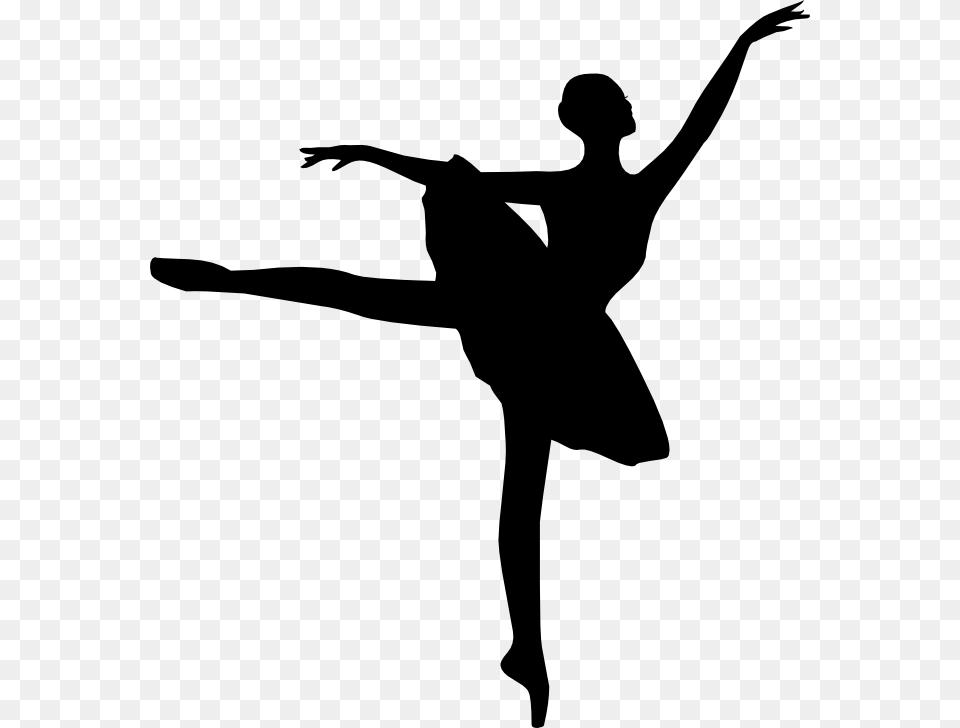 Ballet Dancer, Gray Png