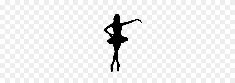 Ballet Dancer Gray Png Image