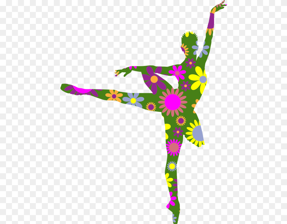 Ballet Dancer Ballet Dancer Floral Design Flower, Dancing, Leisure Activities, Person, Ballerina Free Png Download