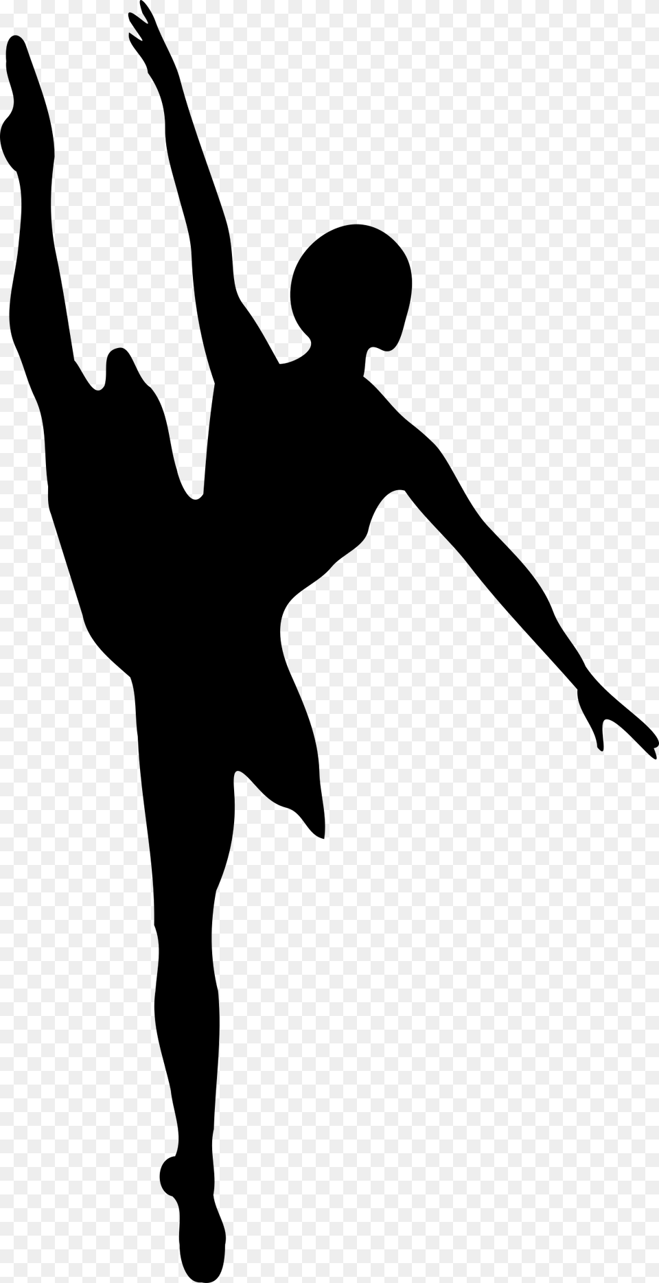 Ballet Dancer Clip Art Ballet Dancer Silhouette, Gray Free Png Download