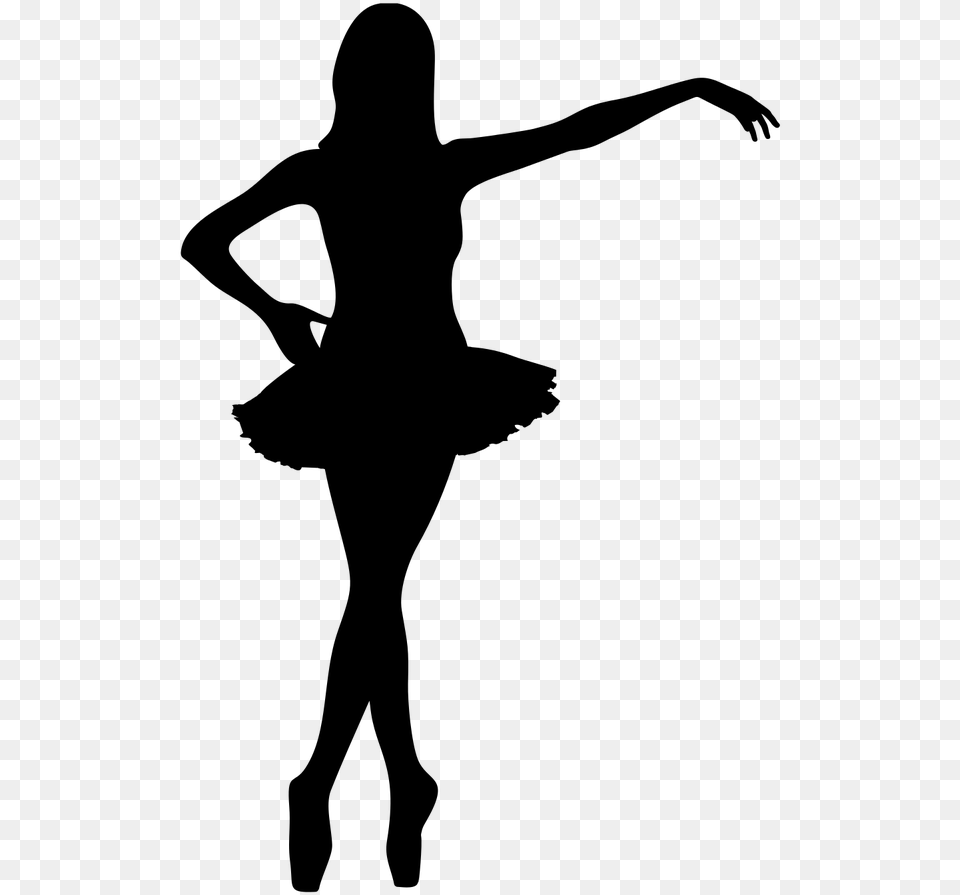 Ballet Dancer Dancer Vector Picture Vector Dance Girl, Gray Png Image
