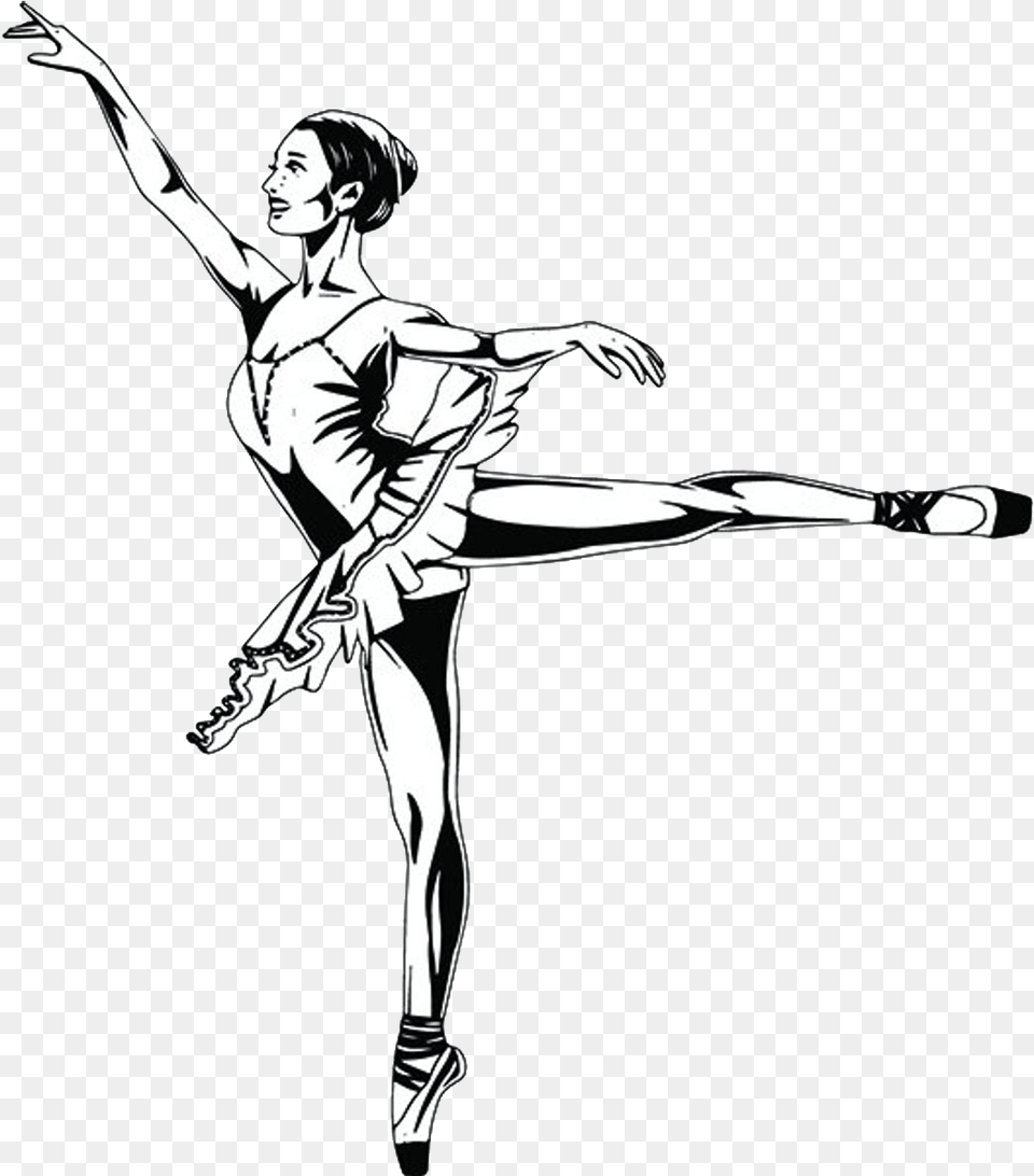 Ballet Dancer File Illustration, Ballerina, Dancing, Person, Leisure Activities Png Image