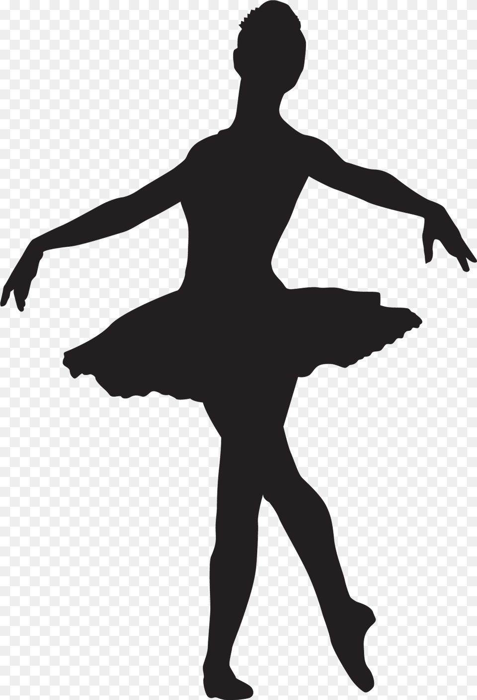 Ballet Dancer Silhouette Silhouette Danse Classique, Ballerina, Dancing, Leisure Activities, Person Free Png Download