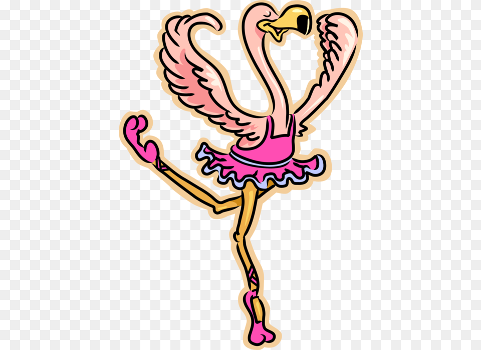 Ballet Dancing Flamingo, Leisure Activities, Person, Adult, Female Free Png Download