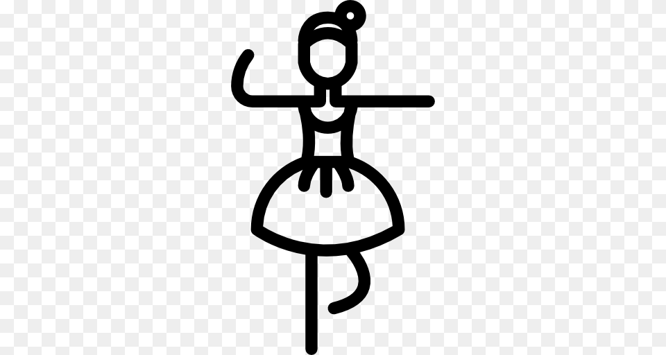 Ballet Feet Footwear Dancing Female Fashion Icon, Stencil, Silhouette, Cross, Symbol Free Transparent Png