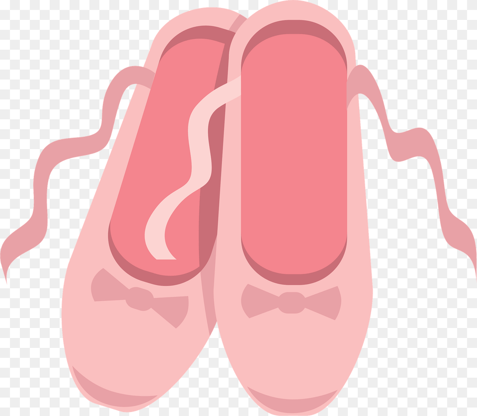 Ballet Shoes Clipart, Clothing, Flip-flop, Footwear, Smoke Pipe Png