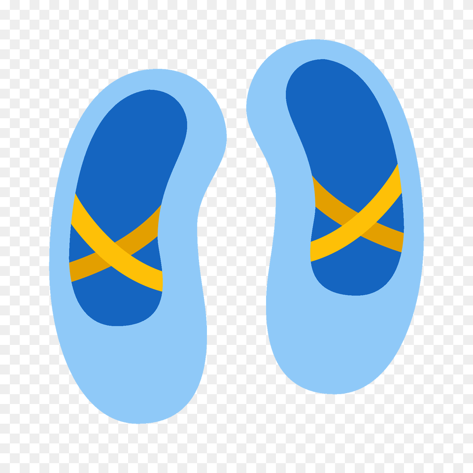 Ballet Shoes Icon, Clothing, Flip-flop, Footwear Png Image