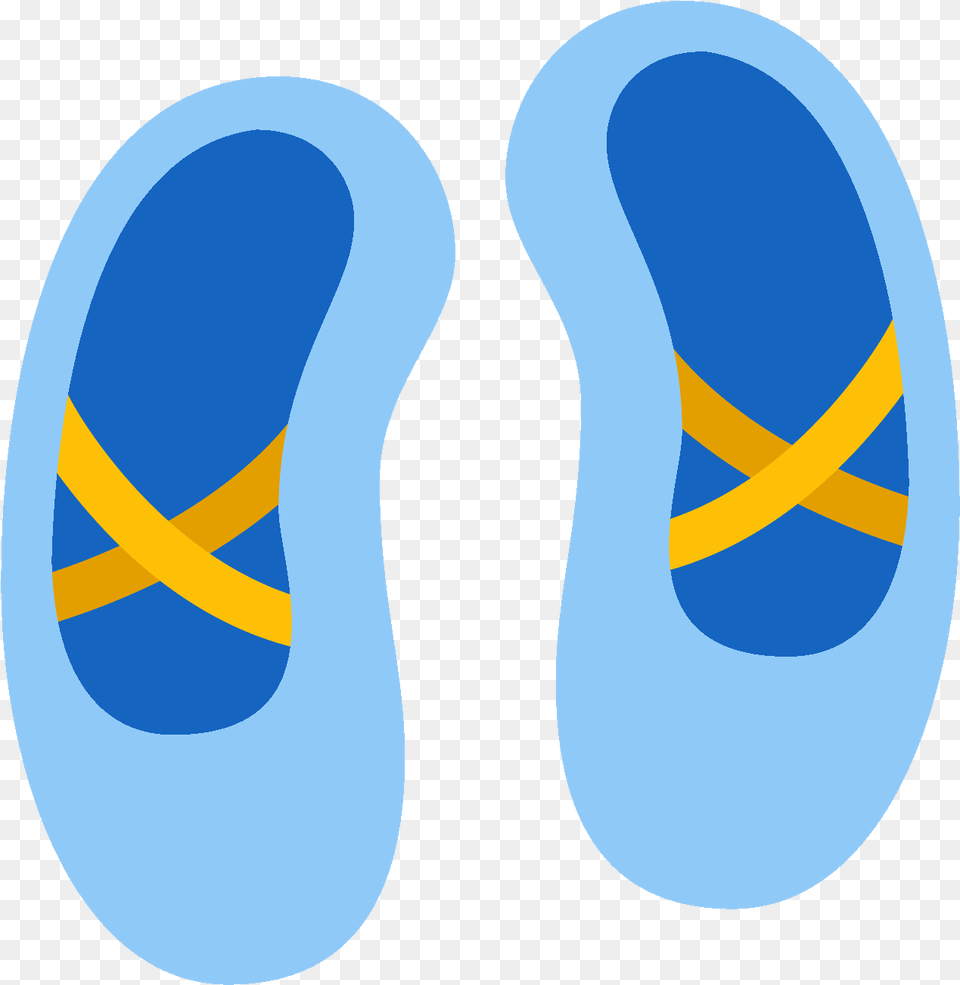 Ballet Shoes Icon Shoe, Clothing, Flip-flop, Footwear Png Image