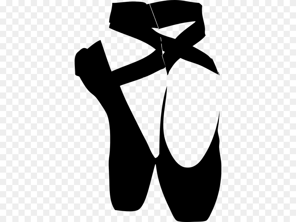 Ballet Shoes Image Pointe Shoes Clip Art, Gray Png