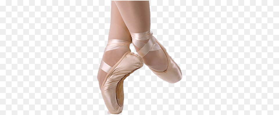 Ballet Shoes On Tips Grishko Satin Pointe Shoe All Sizes 2007 Model, Dancing, Leisure Activities, Person, Adult Png
