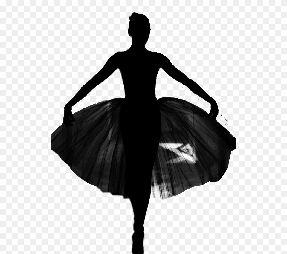 Ballet Silhouette Dancer Ballerina, Person, Leisure Activities, Dancing, Adult Free Png Download