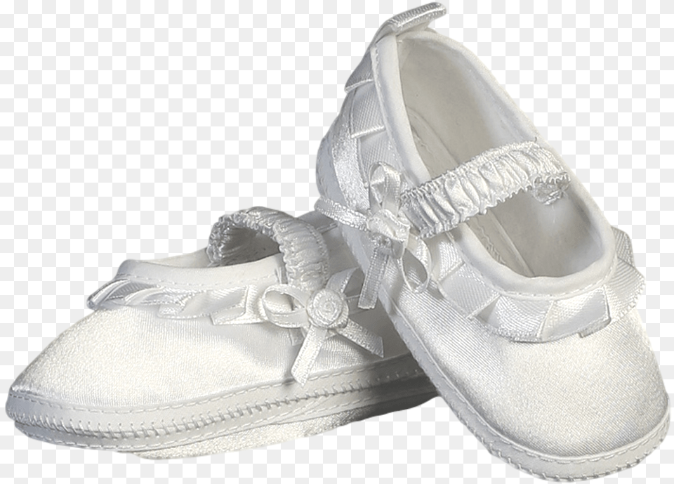 Ballet Slipper Booties White Satin Dress Shoes, Clothing, Footwear, Shoe, Sneaker Free Png Download