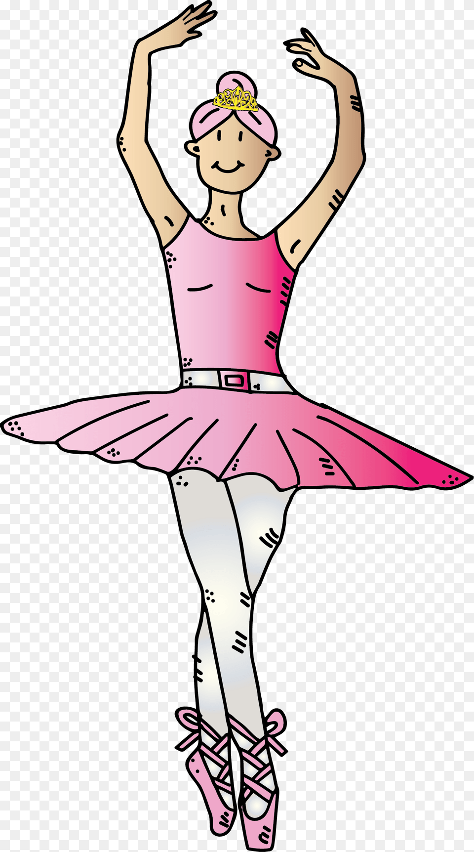 Ballet Svg Pink Ballet Dancer, Person, Ballerina, Dancing, Leisure Activities Free Png