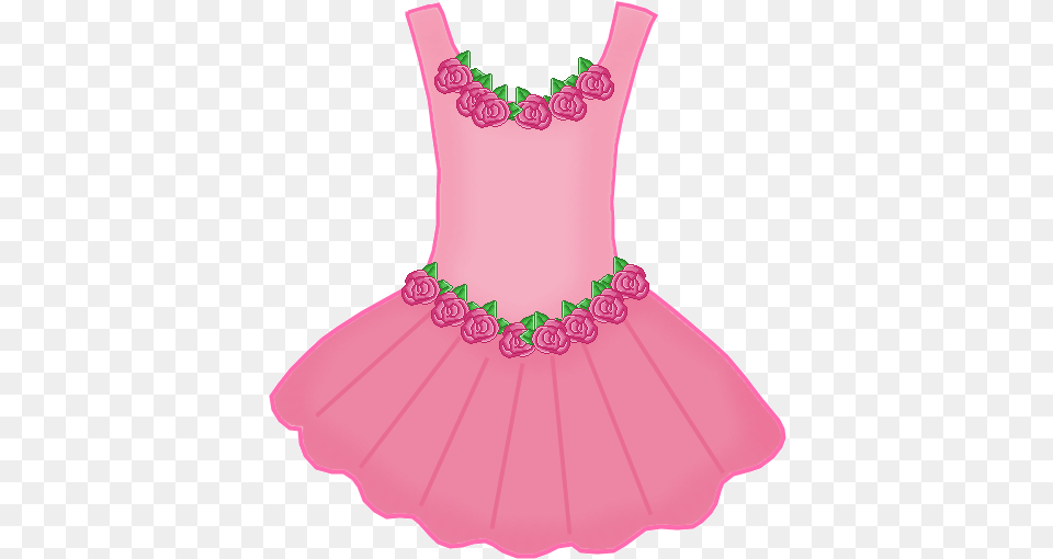 Ballet Tutu Clipart Pink Dress Clipart, Clothing, Evening Dress, Formal Wear, Birthday Cake Free Png Download