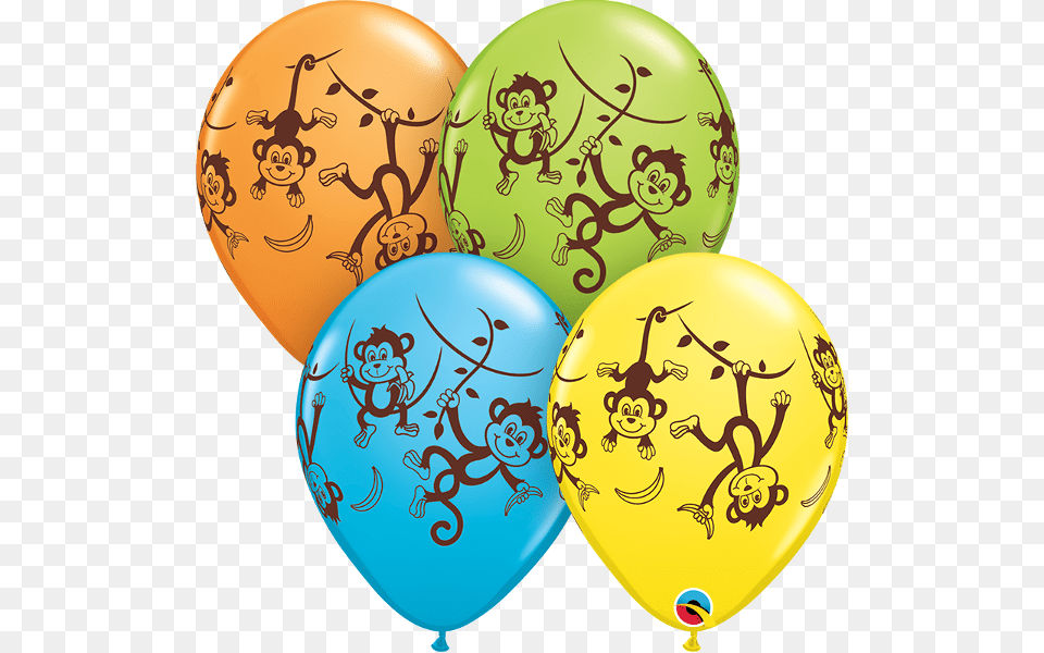 Ballonnen Met Aapjes, Balloon Free Transparent Png