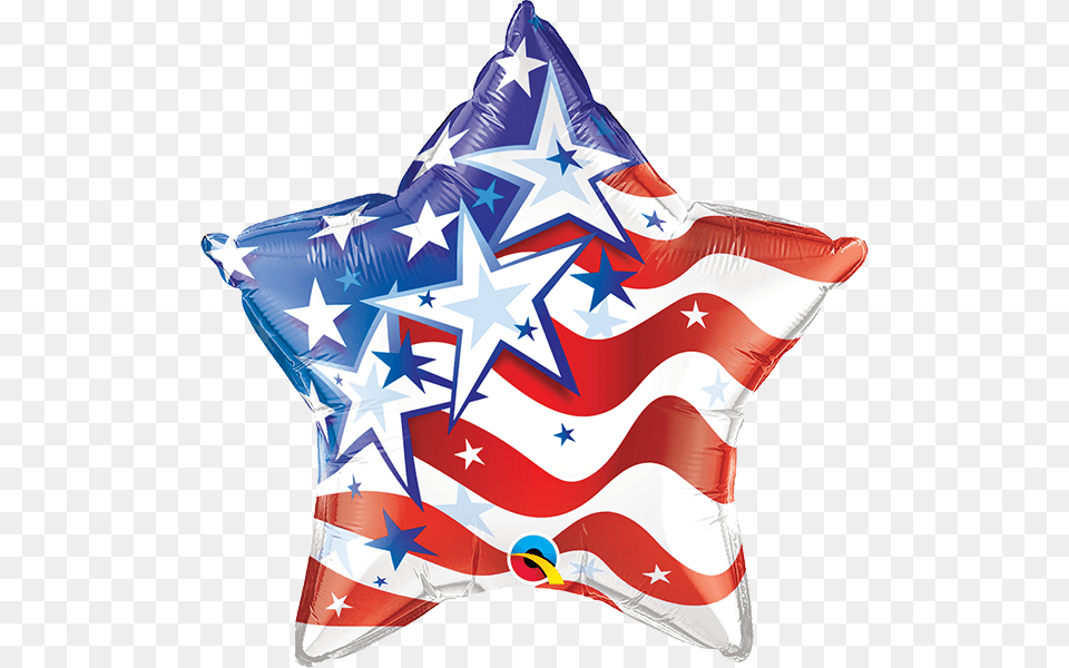 Balloon, American Flag, Flag, Star Symbol, Symbol Free Png