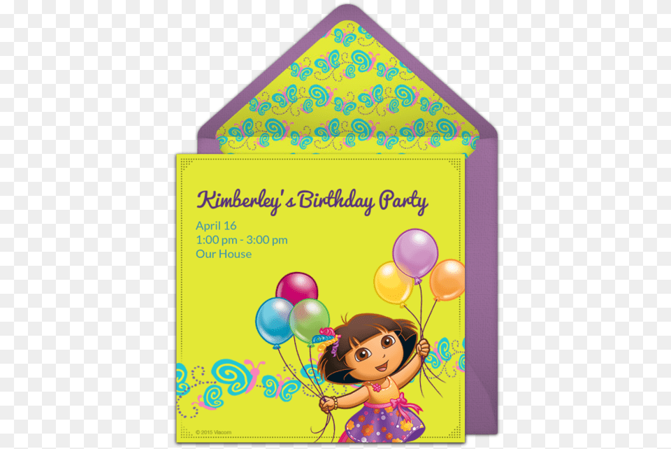 Balloon, Envelope, Greeting Card, Mail, Baby Free Png Download