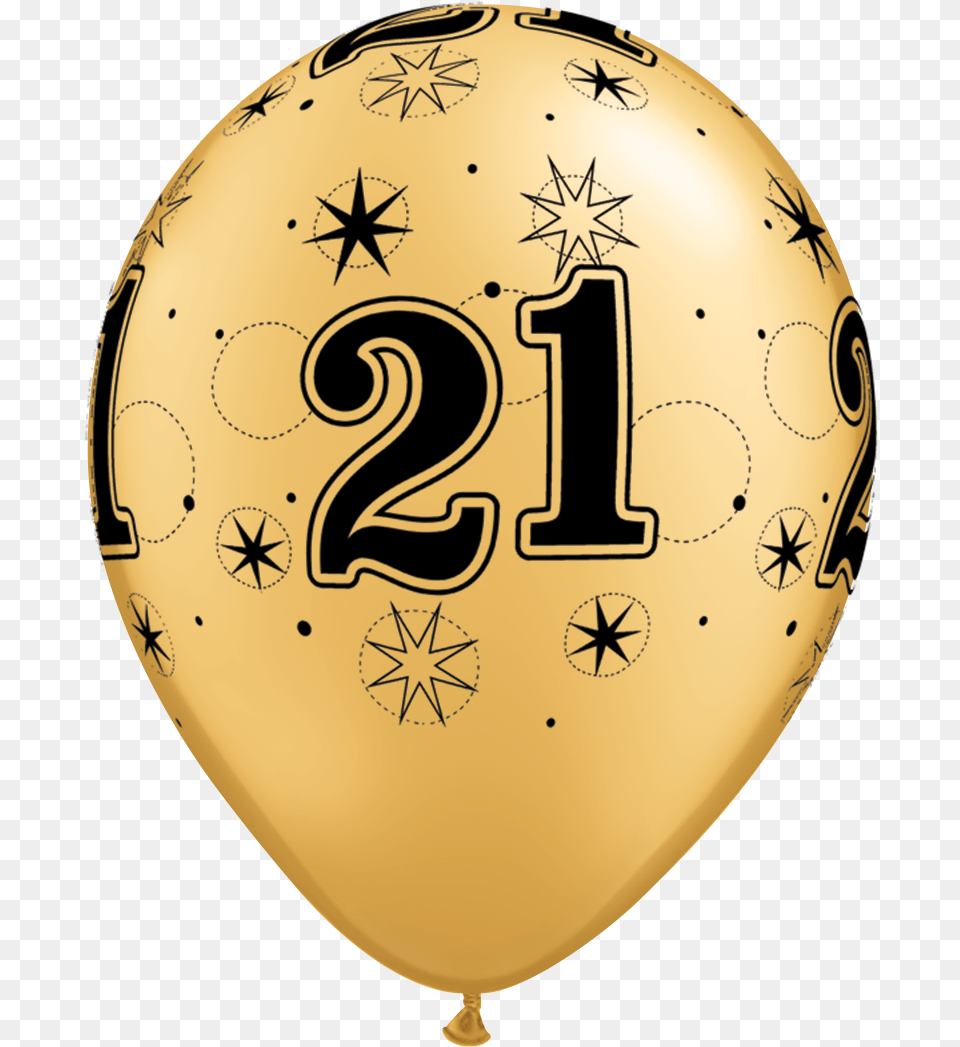 Balloon 5 Image Black And Gold Balloons, Symbol, Text, Number Free Png Download