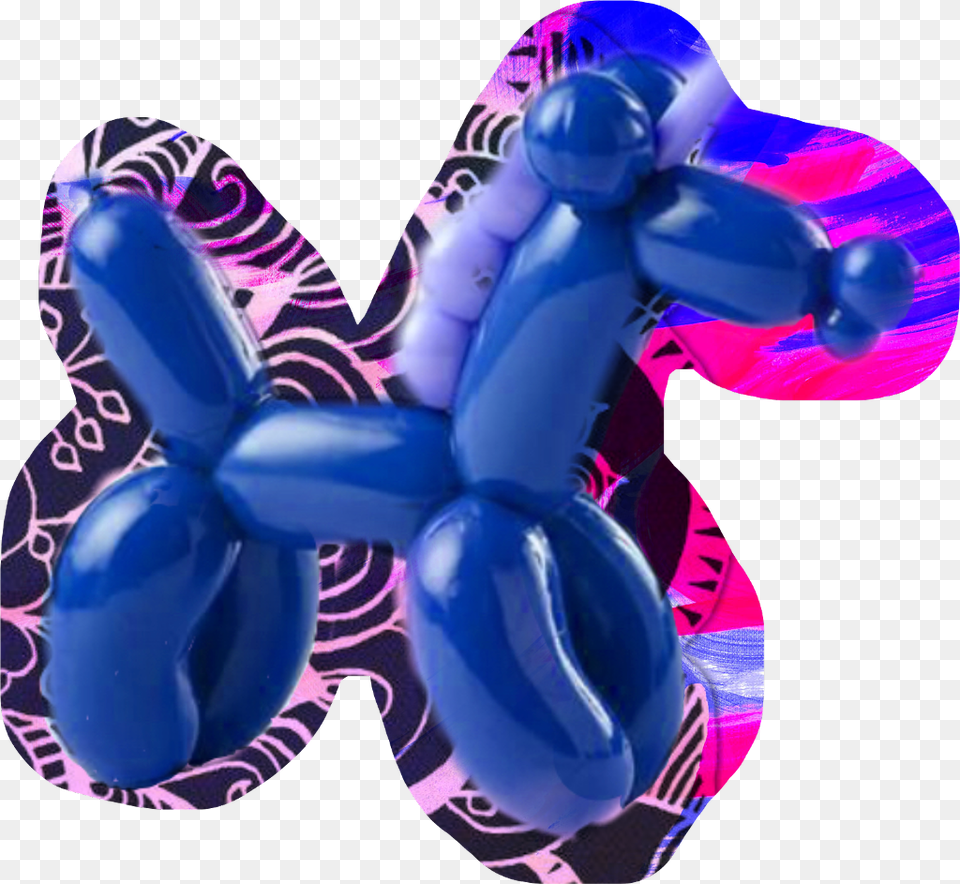 Balloon Animal Stickers Contest Inflatable, Purple, Person Free Transparent Png