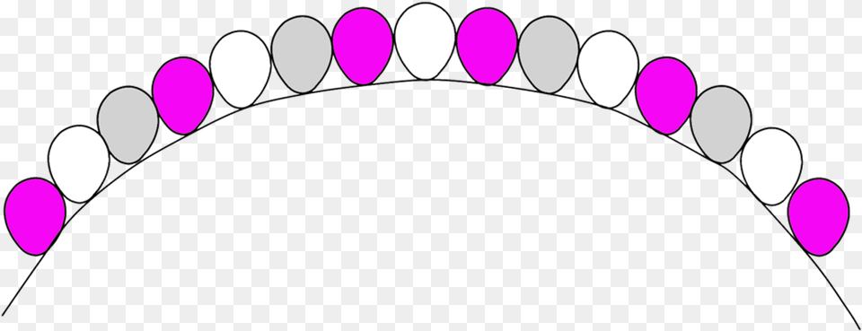 Balloon Arch Bellau0027s Decor Dot, Accessories, Purple, Jewelry Png