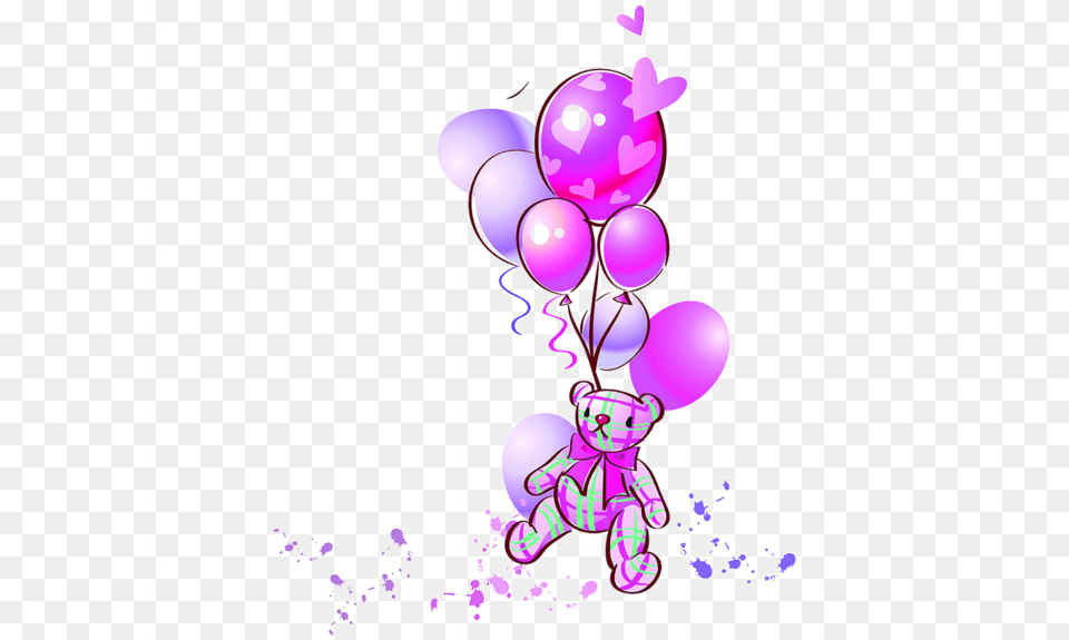 Balloon Birthday Clip Art, Graphics, Purple, Person, People Png Image