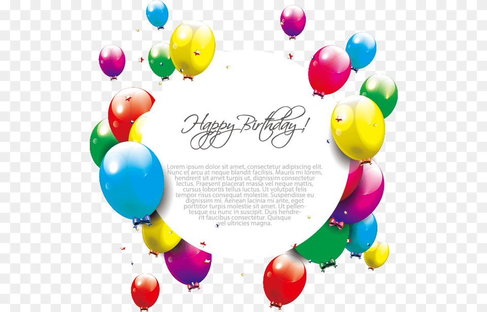 Balloon Birthday Content Clip Art Download Full Birthday Wishes For Cr, Text Png Image