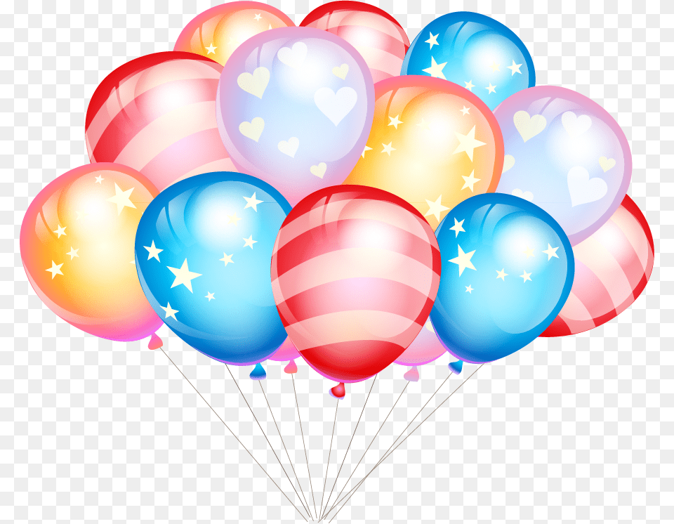 Balloon Birthday Gift Party Greeting Card Cute Balloons For Birthday Free Png