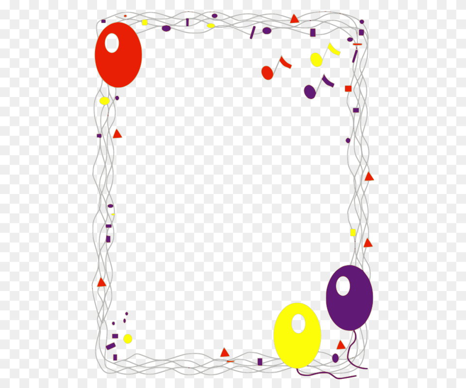 Balloon Border, Smoke Pipe Free Png Download