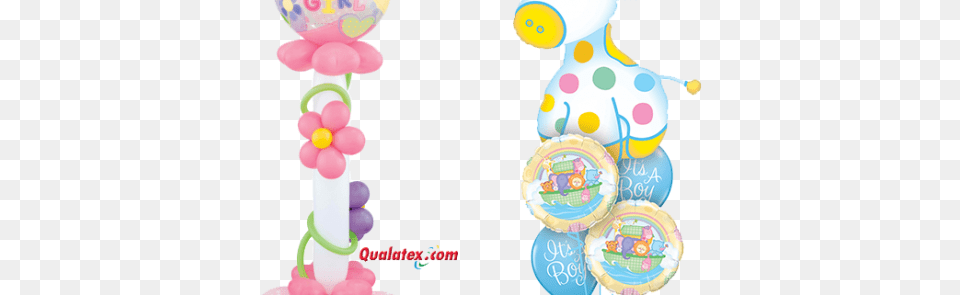 Balloon Bouquets For New Borns Youpi Party Events, Person, People, Toy, Rattle Free Png Download