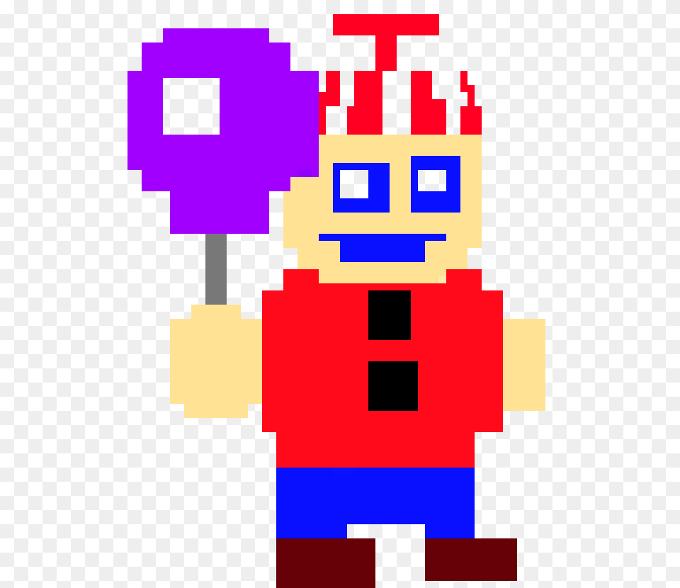 Balloon Boy Bit Pixel Art Maker, Robot Png Image