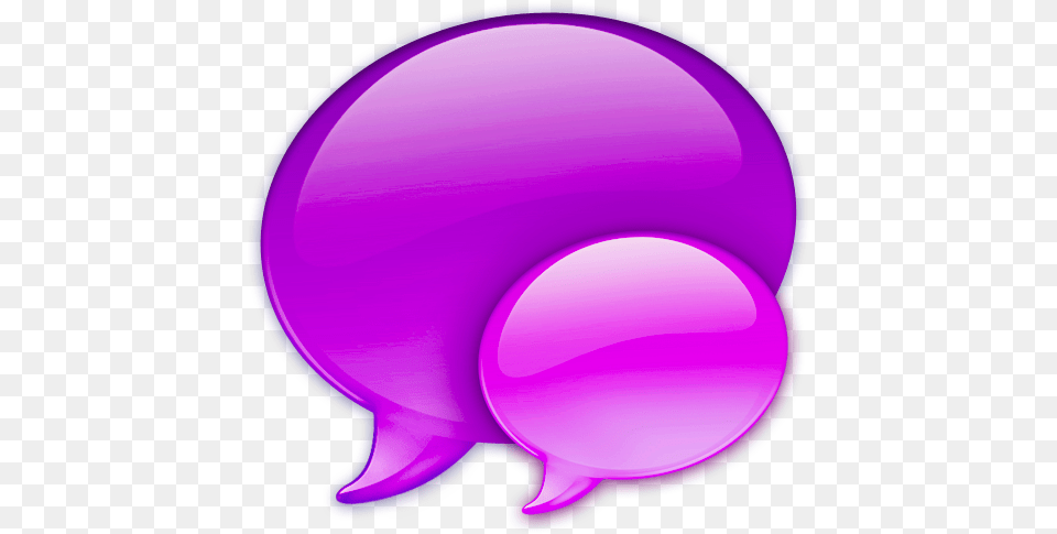 Balloon Chat Pink Small Talk Icon Balloon Icon, Purple, Sphere, Disk Png Image