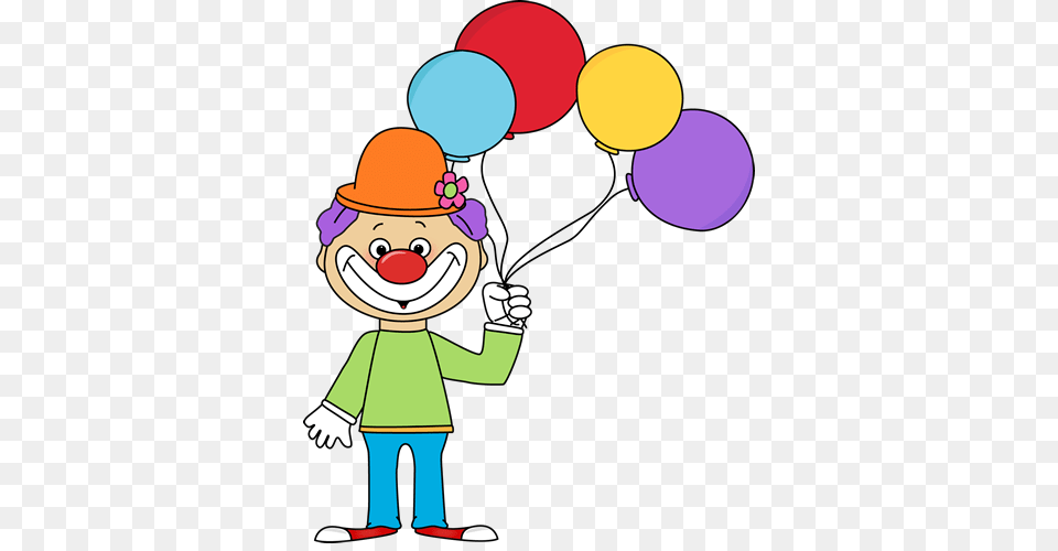 Balloon Clip Art Clown With Balloons Clip Art New Picture, Baby, Person, Performer Free Png