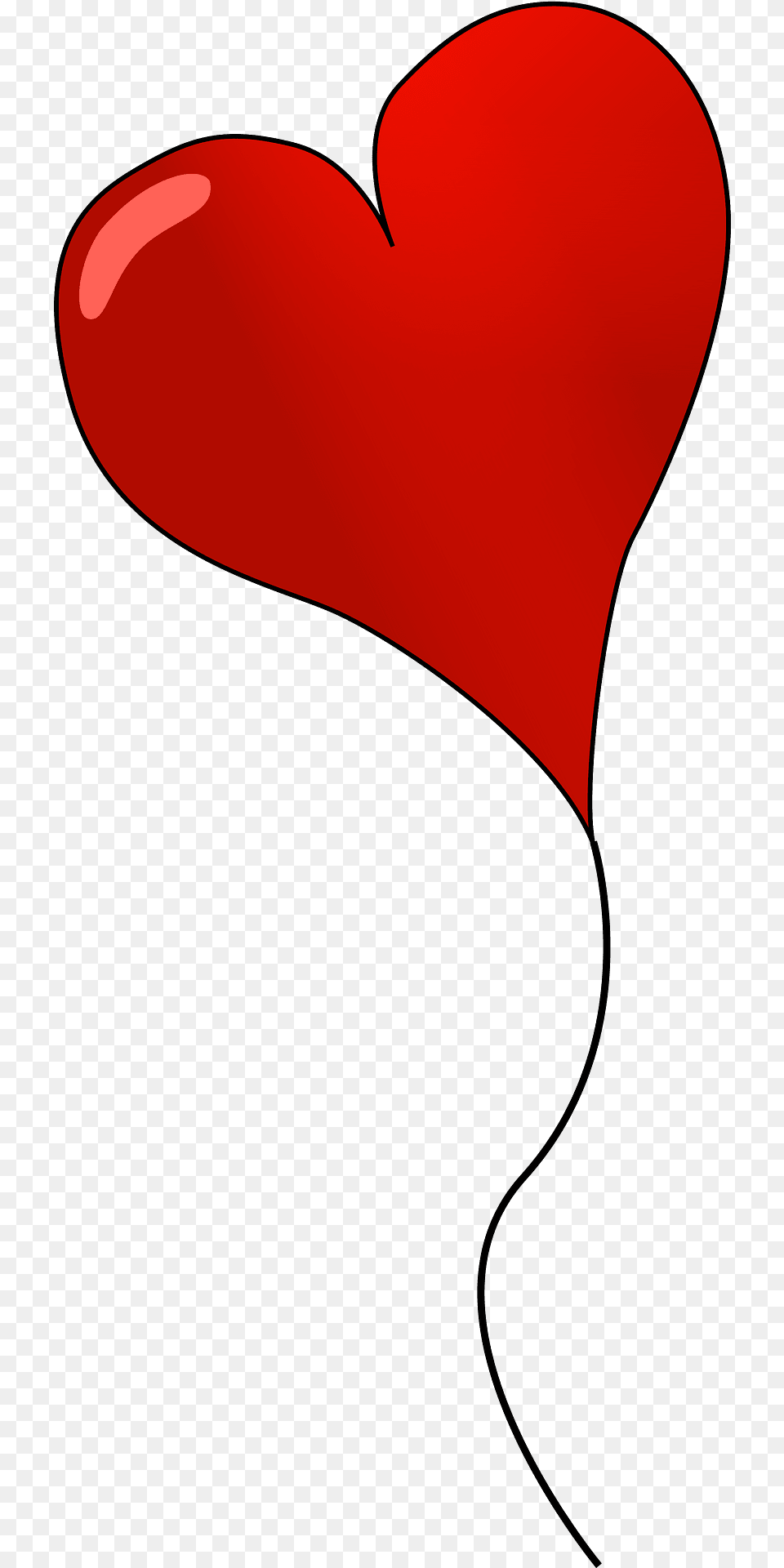 Balloon Clipart, Heart Png Image