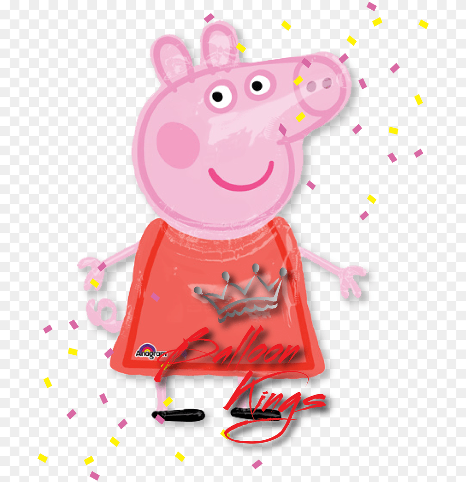 Balloon Clipart Peppa Pig Loonballon 48 Inch Peppa Pig Airwalker Balloon Giant, Paper Free Png