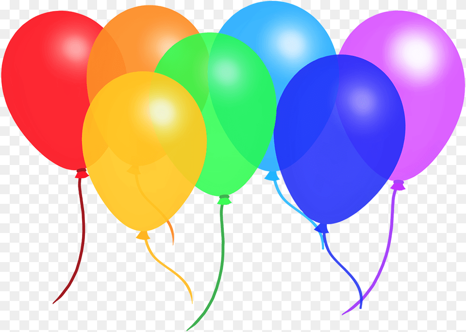 Balloon Clipart Rainbow Coloured Balloons Png Image