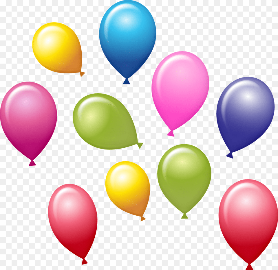 Balloon Confetti Vector Png