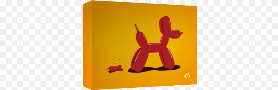 Balloon Dog Takes A Poo Png Image