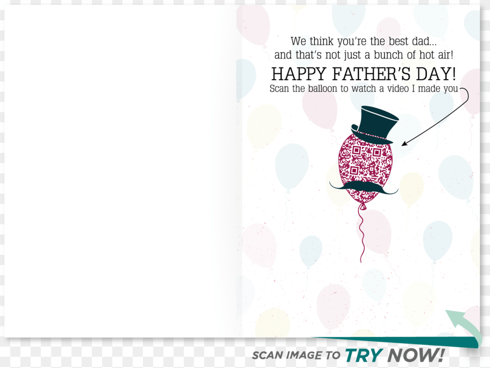 Balloon Father S Day Card Graphic Design, Advertisement, Clothing, Hat, Poster Free Transparent Png