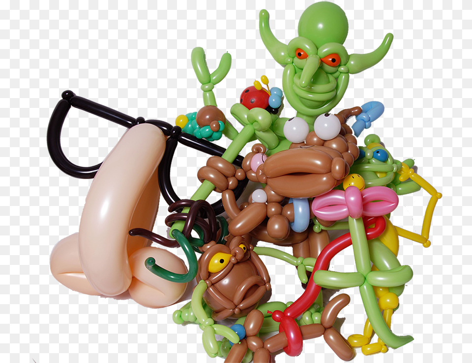 Balloon Gallery Cartoon, Toy Png Image