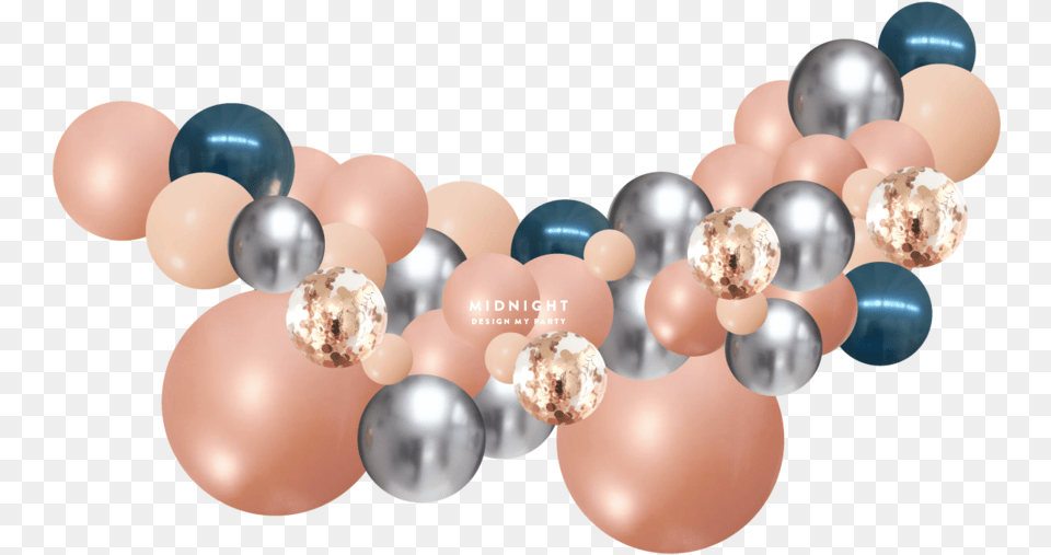 Balloon Garland, Accessories, Jewelry, Pearl Png Image