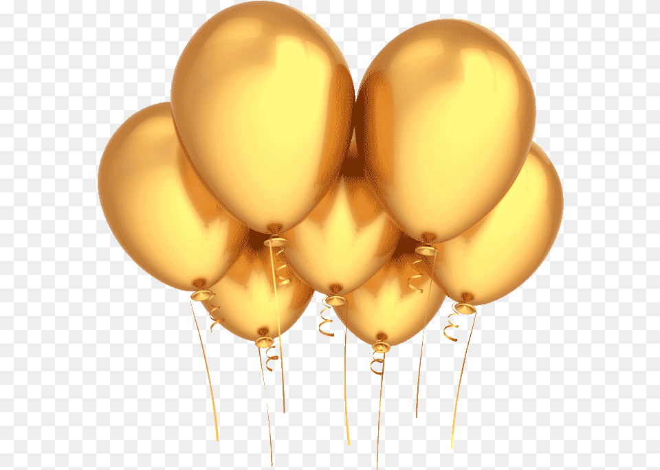 Balloon Gold 1 Image Background Gold Balloon Free Transparent Png