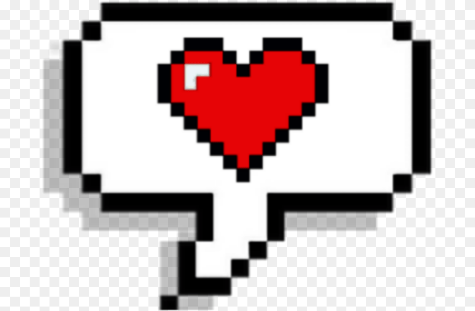 Balloon Heart Hearts Pixel Pixelart Edits Sticker, First Aid Png