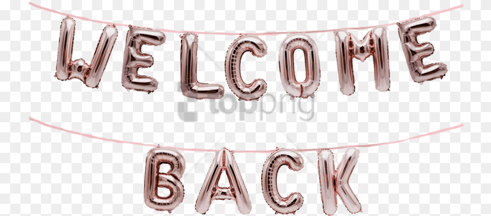 Balloon Images Background Welcome Back Banner, Text, Number, Symbol Png Image