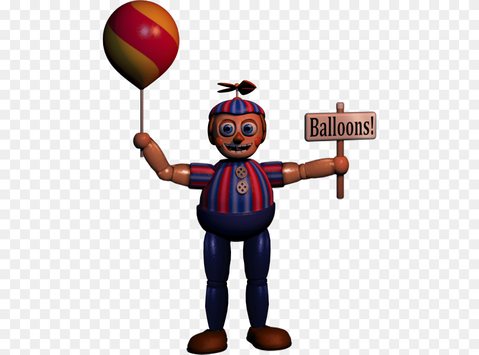 Balloon Man Fnaf 2 Balloon Boy Full Body, Baby, Person, Face, Head Free Png Download