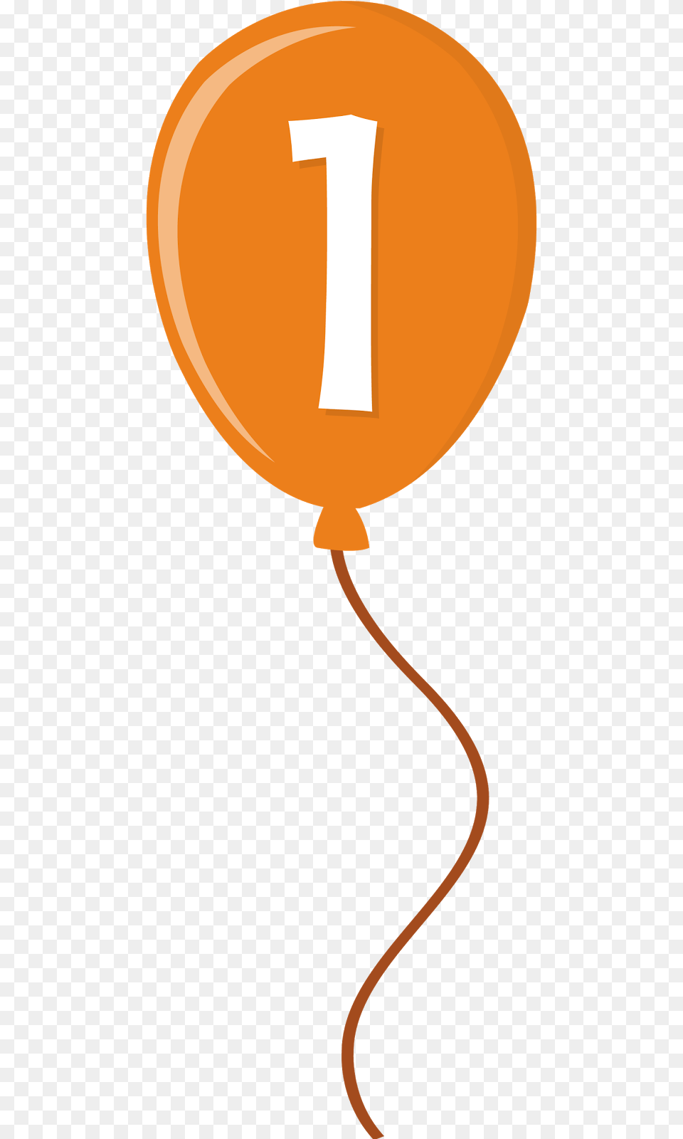 Balloon Number Clipart Png Image